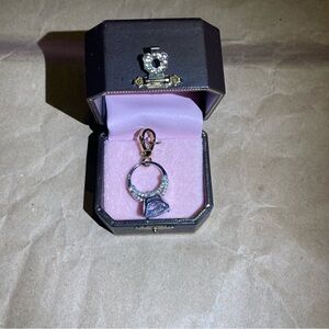 Vintage collectible Juicy Couture Engagement Ring Charm Y2K rare